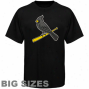 Majestic St. Louis Cardinals Big Sizes Blackou5 T-shirt - Black