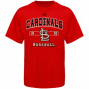 Majestic St. Louis Cardinals Youth Past Time Originak T-shirt - Red