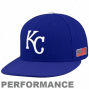 New Point of time Kanaas City Royals Royal Azure On-field 59fifty Usa Flag Fitted Performance Hat
