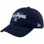 New Era New York Yankees Navy Blue 2009 World Series Champions 27-time Champions Wool Blend Flex Fit Hat