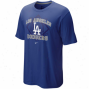 Nike L.a. Dodgers Royal Bluw Team Atch T-shirt
