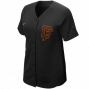 Nuie San Francisco Giants Women's Dark 2011 Batter Up Abounding Button Jersey