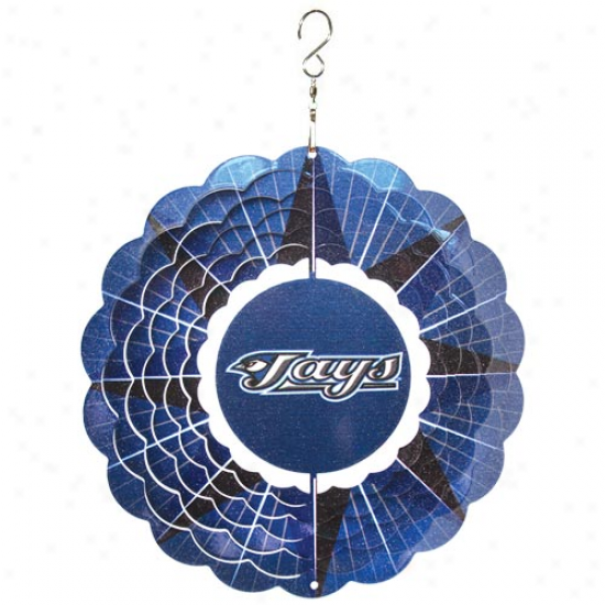 Toronto Blue Jays 10'' Team Logo Designer Wind Spinner