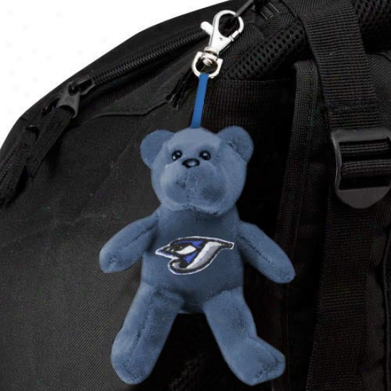 Toronto Blue Jays Navy Blue Plush Bear Keychain