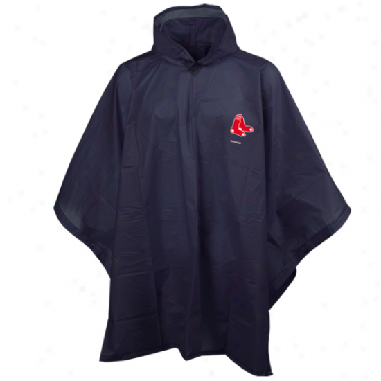 Totes Boston Red Sox Navy Blue Unisex Rain Poncho