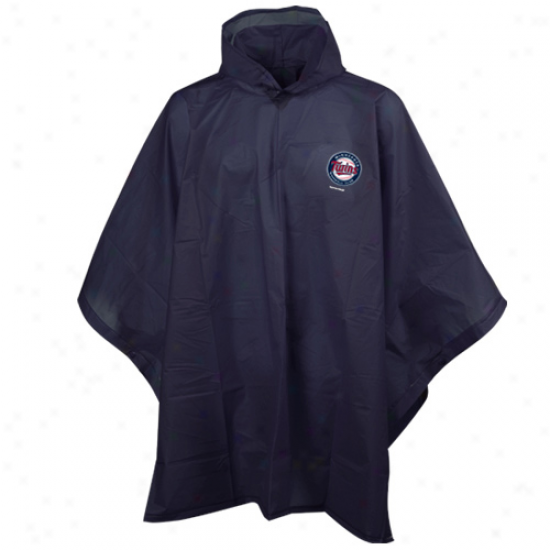 Totes Minnesota Twins Ships of war Blue Unisex Rain Poncho