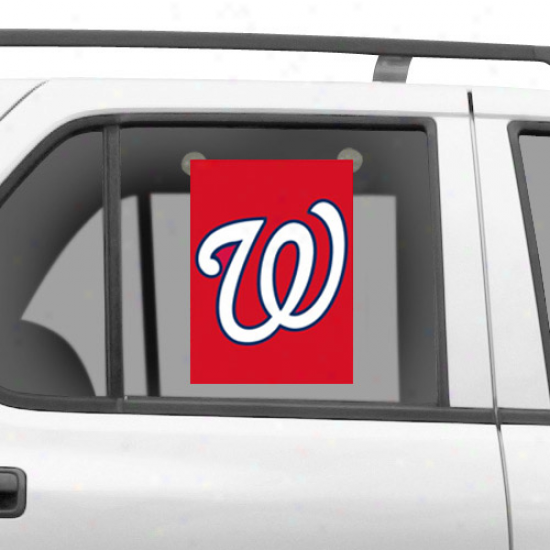 Washington Nationals 15'' X 10 .5'' Mini Window/garden Flag-stone