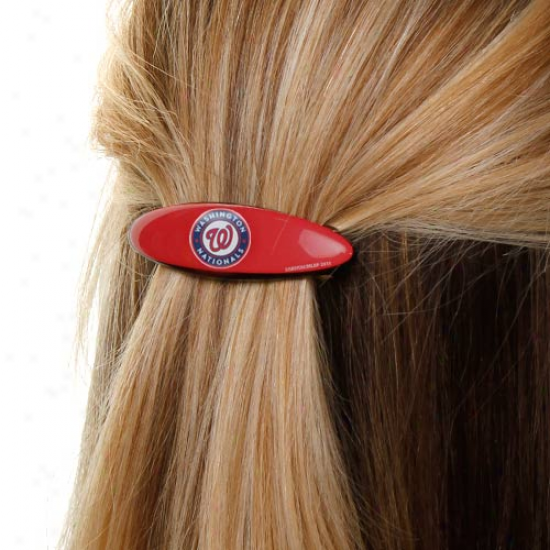 Washington Nationals 2-pack Small Barrettes