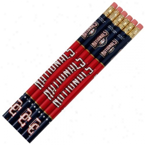 Washington Nationals 6-pack Team Logo Paint Set