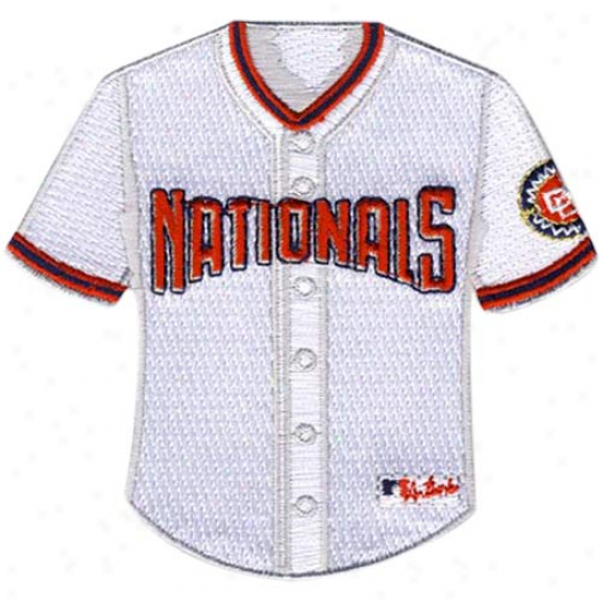 Washington Nationals Home Jersey Collectible Patch