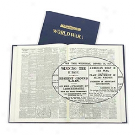 Commemorative London Times World War I Newspaper Book