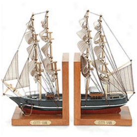 Cutty Sark Bookends
