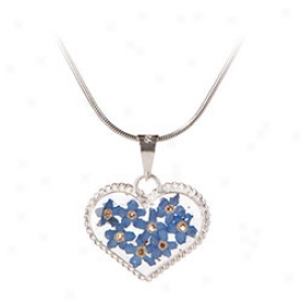 Forget-me-not Pendant Necklace