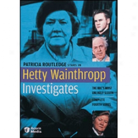 Hetty Wainthropp Investigates Series 4 Dvd