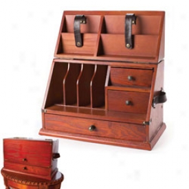 Turn Of Century Desk Organizer