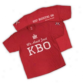 Winston Churchill We Must Honest Kbo T-shirt Small-red