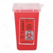 1-quart Sharps Container, 4-1/2w X 4-1/2d X 6-3/4h