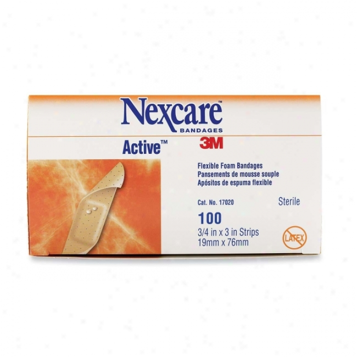 3m Nexcare Active Flexible Foam Bandages