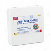 Ansi-compliant First Aid Kit With 24 Units