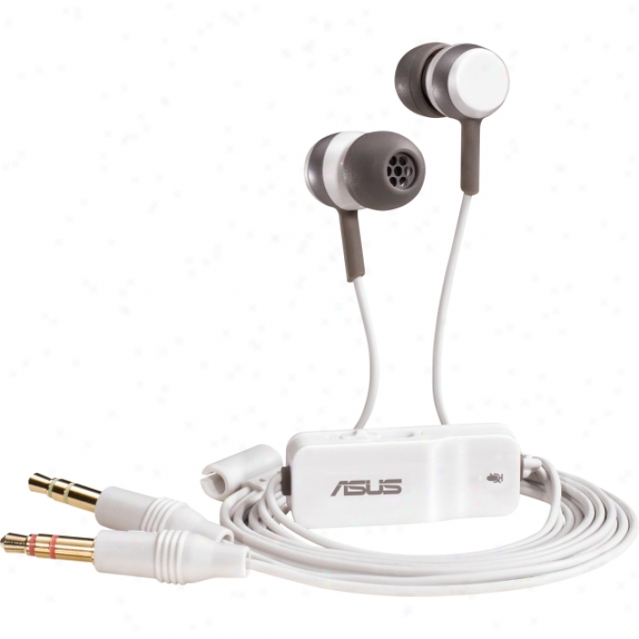 Asus Hs-101 Earset - Stereo - White - Mini-phone