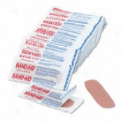 Band-aid Brand Plastic Adhesive Bandages, 1 X 3, 100 Bandages/box