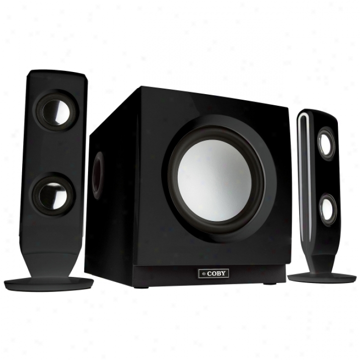 Coby Csmp77 Multimediq Speaker System