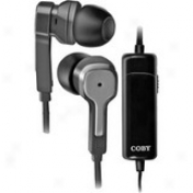 Coby Cve197 Noise-canceling Isolation Earphone