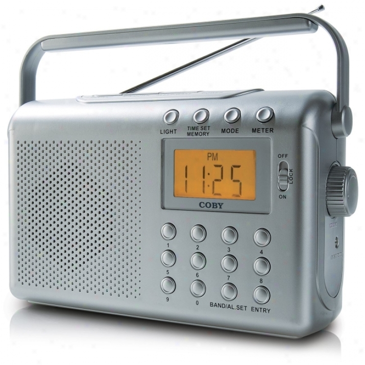 Coby Cx-789 Digital Am/fm/noaa Radio