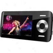 Coby Mp815 16 Gb Black Flash Portable Media Player