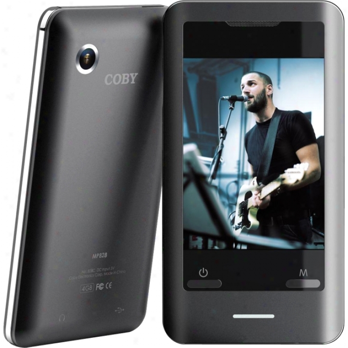 Coby Mp828 4 Gb Flash Portable Media Player