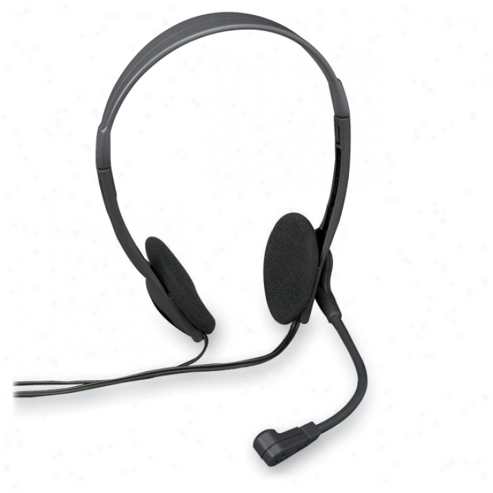 Compucessory Ccs 55222 Light Weight Multimedia Stereo Headset