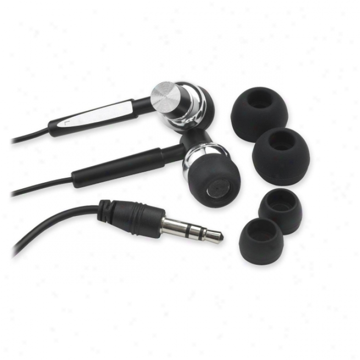 Compucessory Metal Stereo Earphone