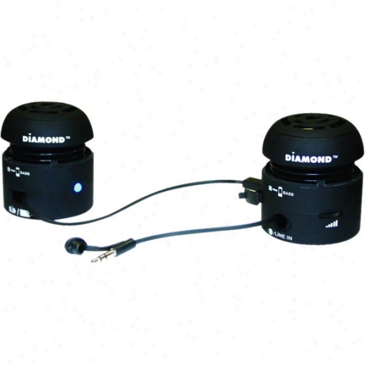 Diamond Multimedia Mini Rockers Multimedia Speaker System