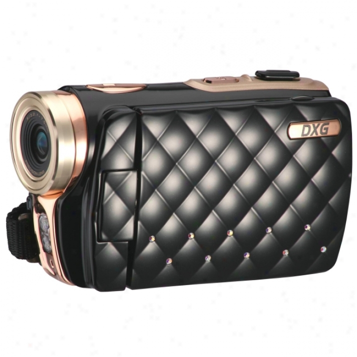 Dxg Riviera Dxg-355v Digital Camcorder - 3&quot; Lcd - Cmos - Black