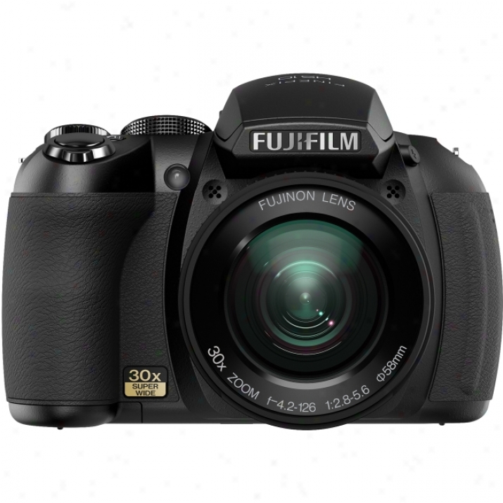 Fujifilm Finepix Hs10 10.3 Megapixel Bridge Camera - 4.20 Mm-126 Mm - Black