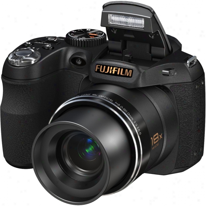 Fujifilm Fijepix S2800hd 14 Megapixel Bridge Camera - 5 Mm-90 Mm - Black