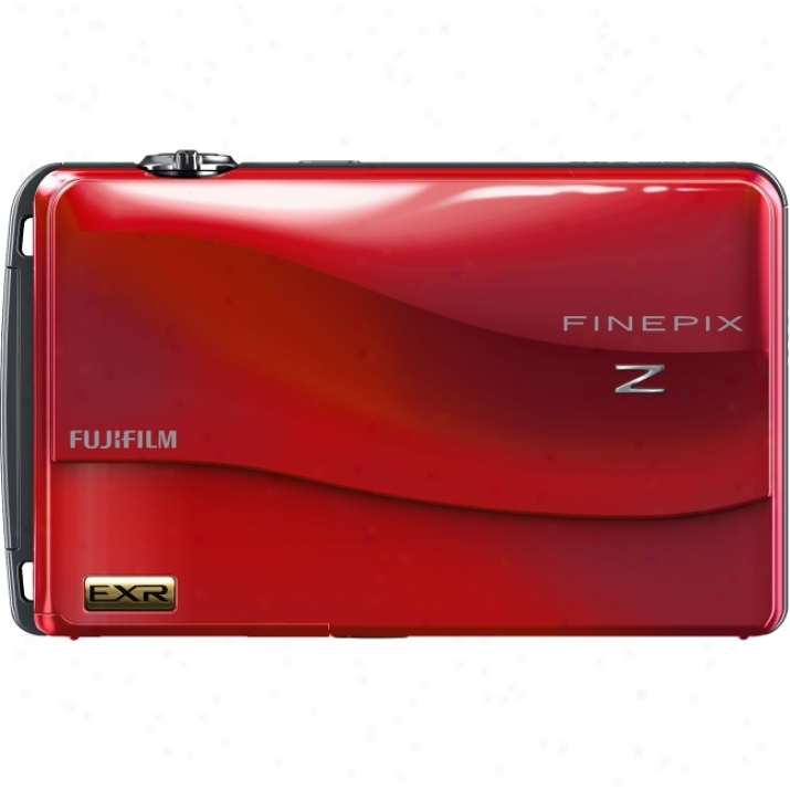 Fujifilm Finepix Z700exr 12 Megapixel Press together Camera - 6.40 Mm-32 Mm - Red