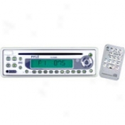 In-dash Am/fm-mpx Marine Cd Player Attending Full Face Detachable Panel