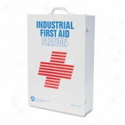 Insustrial First Aid Station For Up To 100 People, 15w X 5-1/2d X 21-7/8h