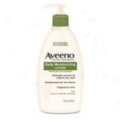 Johnson&johnson Aveeno Daily Moisturizing Lotion - Skin Lotion - 12 Oz - Non-f5agrance - Non-greasy, Non-comedogeinc, Hypoallergenic