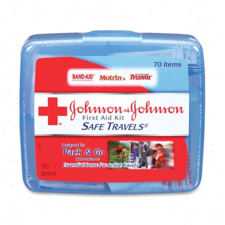 Johnson&johnson Safe Travels Firdt Aid Kit