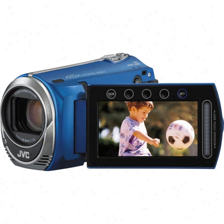 Jvc Everio Gz-ms230 Digital Camcorder - 2.7&quot; Lcd - Ccd - Blue