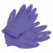 Kimberly-clark Safeskin Nitrile Exam Gloves - Large Size - Powder-free, Lstex-free - 100 / Box - Purple