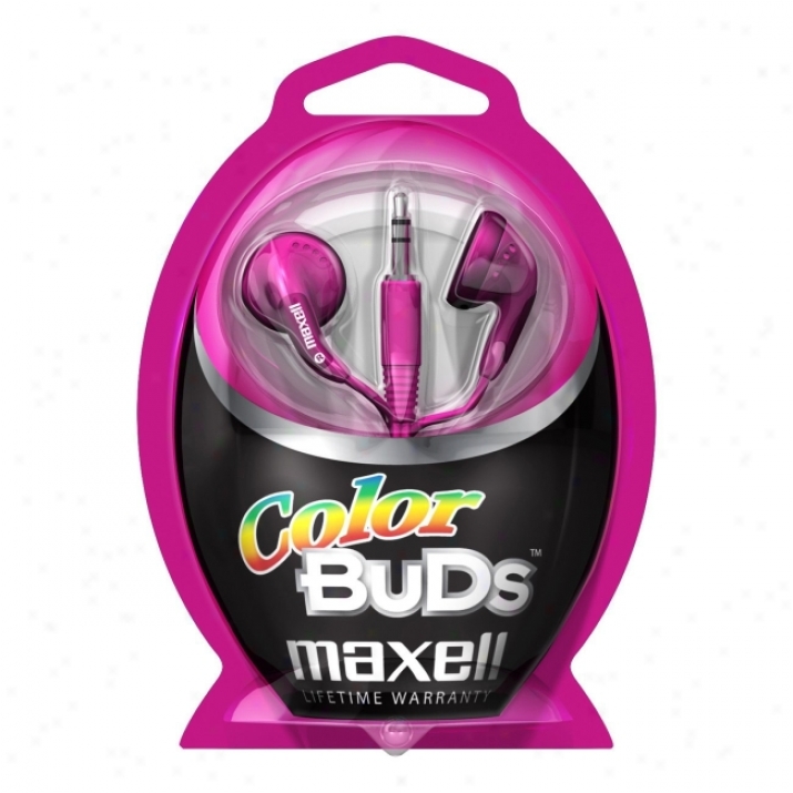 Maxell Color Buds Stereo Earphone