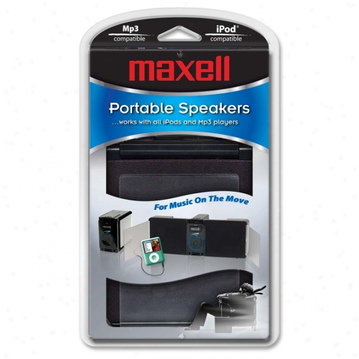 Maxell P-18 Portable Multimedia Speakers