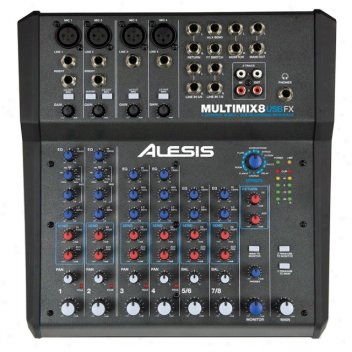 Numark Multimix 8usb Fx Audio Mixer