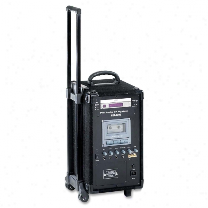 Oklahoma Sound Pra-6000 Pro Audio Wired Public Adcress System
