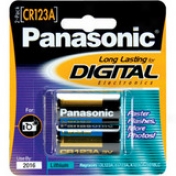 Panasonic Cr123a Photo Lithium Battery Pack