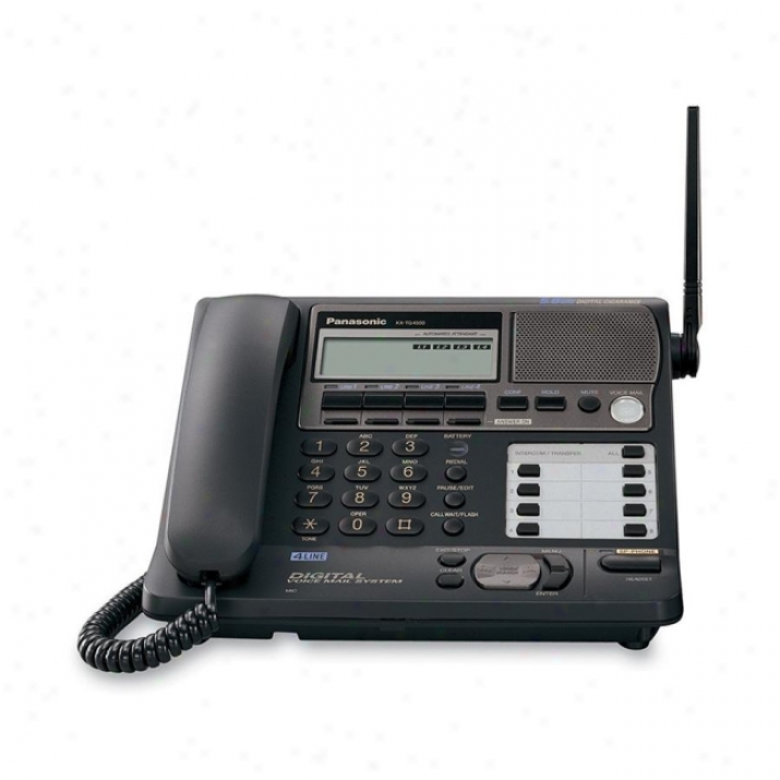 Panasonic Kx-tg4500b Corded/cordless Telephone