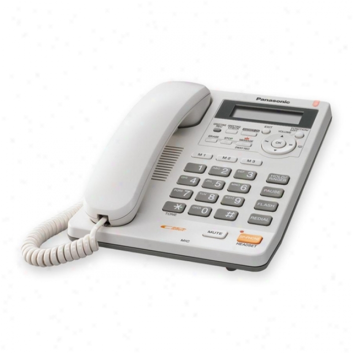 Panasonic Kx-ts620w Basic Telephone